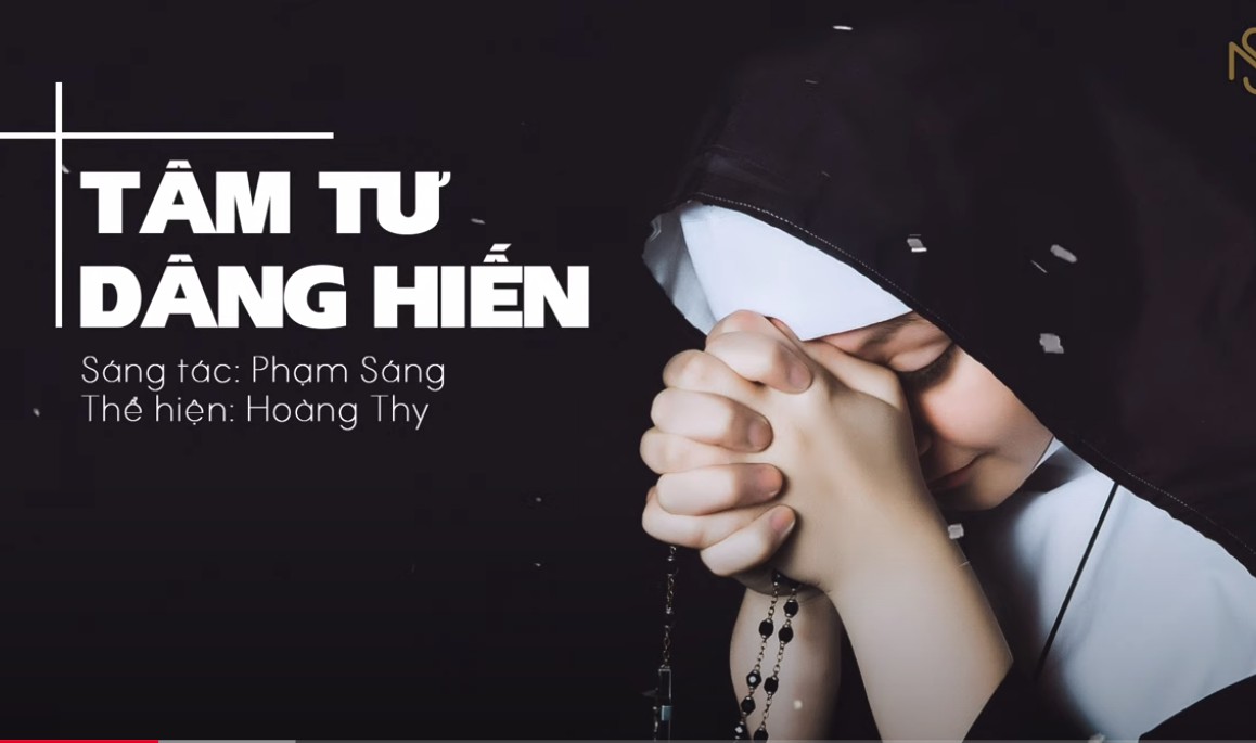 Tâm tư dâng hiến (sáng tác: Phạm Sáng) - Hoàng Thy | MV LYRICS