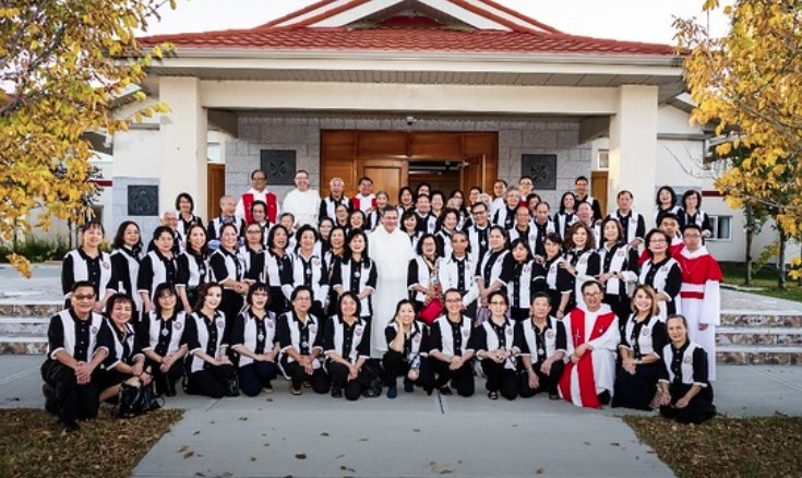 Hình ảnh: Bề Trên Tổng Quyền Dòng Đa Minh tại Roma thăm liên huynh đoàn Đa Minh Calgary, Canada.